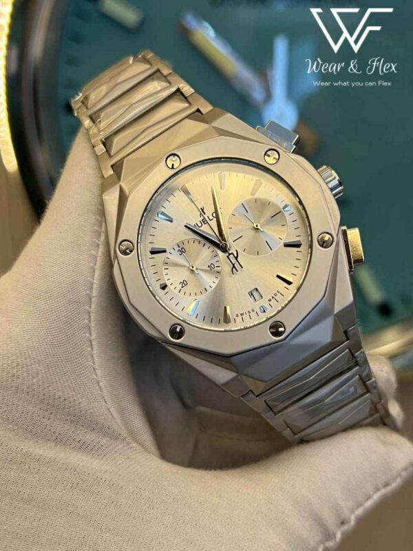 Hublot Orlinski Chronograph (Silver-White)