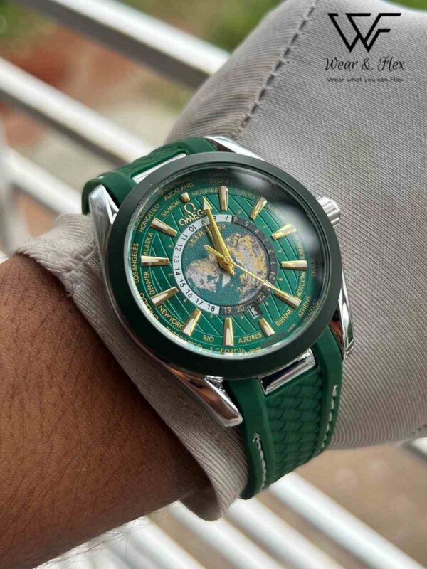 Omega Seamaster Aqua Terra WorldTimer (Green)