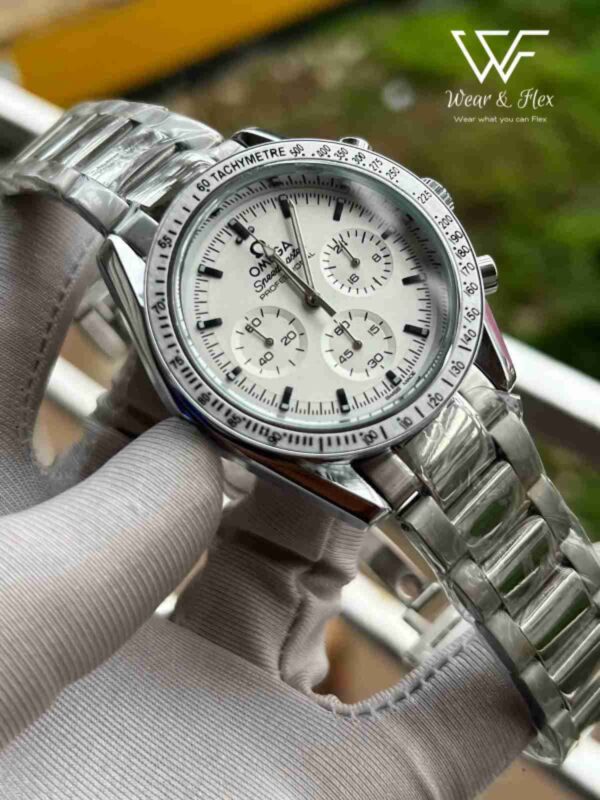 Omega Speedmaster Moonwatch Chain (white)