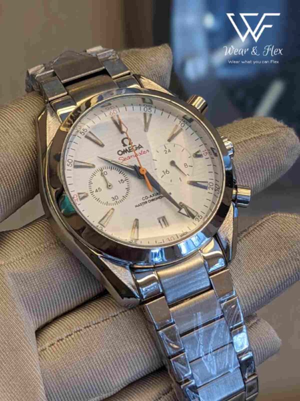 Omega Seamaster Aqua Terra chrono (White-orange)