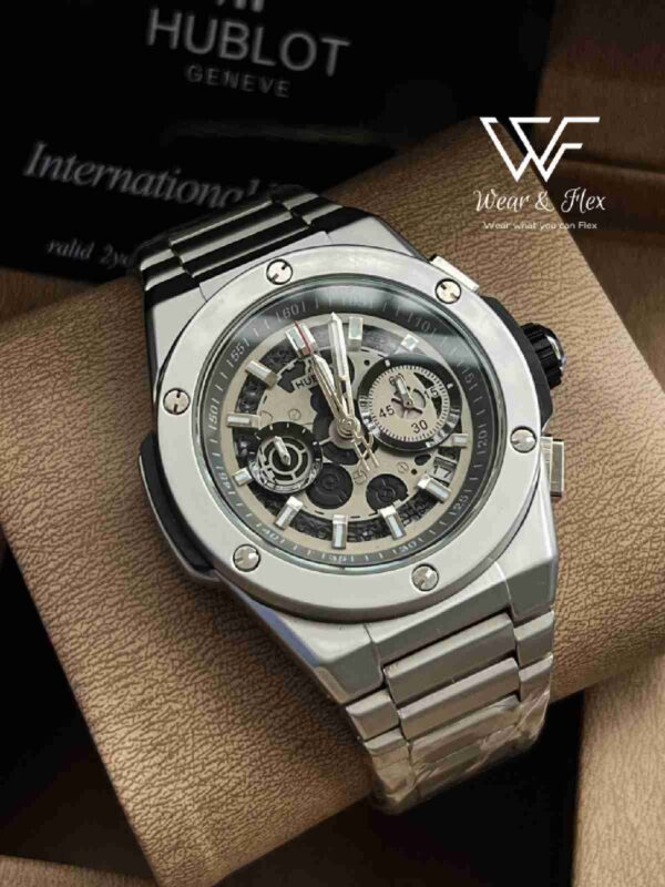 Hublot BigBang integral (silver-beige)