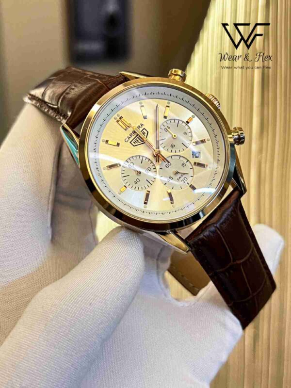 Tag Carrera Calibre 1969 (Rosegold-White)