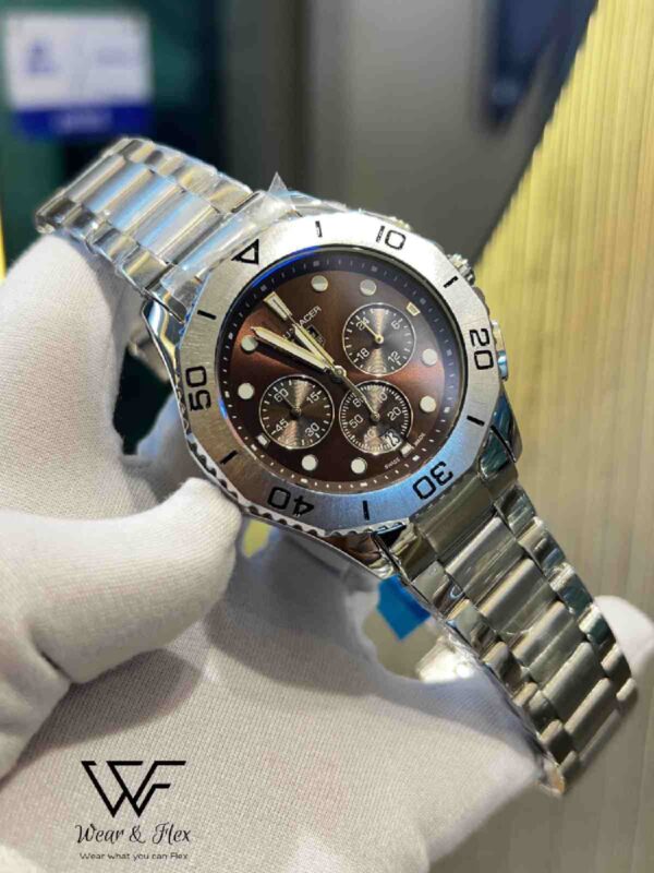 Tag Heuer Aquaracer Chain (Silver-Brown)