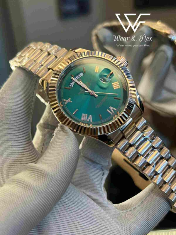 Rolex DayDate (Rosegold-Green)